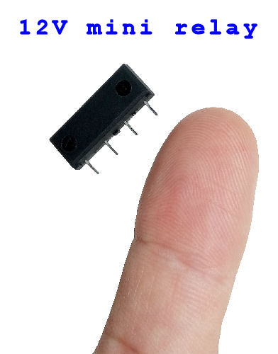12V mini relay small miniture size
